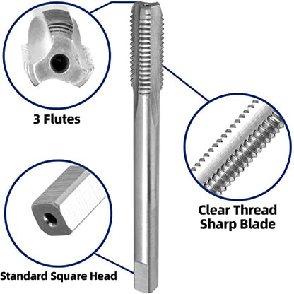 Burkit M10 X 1 Tap and Die Set Right Hand - size: M10X1.0