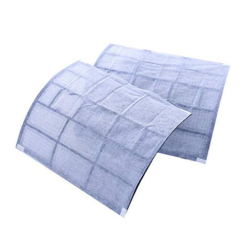 2pcs/Bag Air Vent Filters, Air Filter Material Replacement Air Condition Cleaning Mesh to Stops Most Particles and Dust(2pcs/Bag)