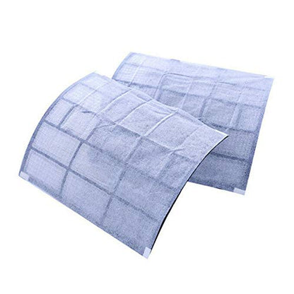 2pcs/Bag Air Vent Filters, Air Filter Material Replacement Air Condition Cleaning Mesh to Stops Most Particles and Dust(2pcs/Bag)