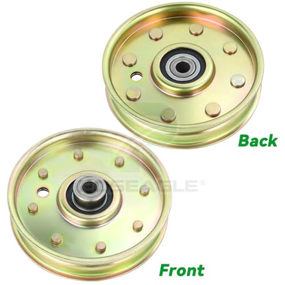 2 Pack 756-1229 Idler Pulley for Cub Cadet 50 Inch RZT 50 Mowers - size: 2x756-1229