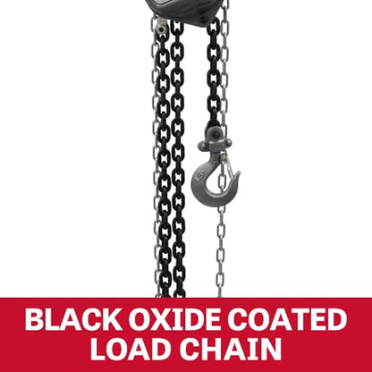 JET 1/2-Ton Hand Chain Hoist, 20' Lift (Model S90-050-20) - size: 1/2 Ton, style: 20' Lift