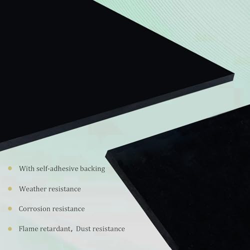 4 Pieces Anti Vibration Pads 1/8 in Thick X 6 in X 6 in Neoprene - size: 6in X 6in X 1/8in, style: No adhesive,Rubber