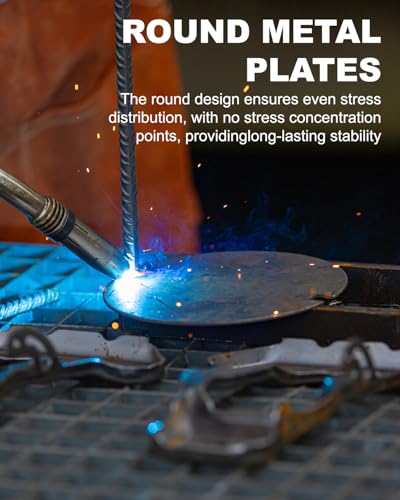 4 Pcs 1/4" x 4" Hot Rolled Steel Plates, A36 Circle Steel Base Sheet Round - size: 1/4" x 4"