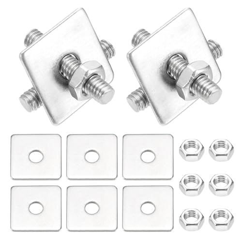 MECCANIXITY 8Set M4x16mm Fully Threaded Rod Threaded Rods Bar Studs - size: M4x16mm