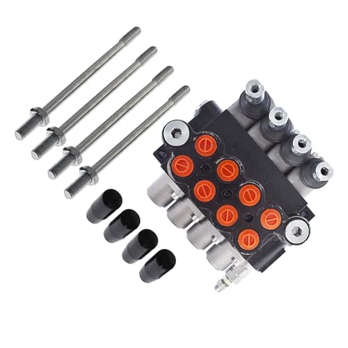 11GPM 3625PSI Hydraulic Valve 4 Spool Double Acting Valve