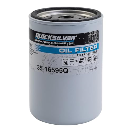 Quicksilver 16595Q Oil Filter for MerCruiser High Performance V8 Engines