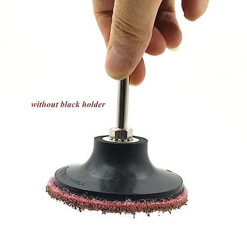 3 Inch Surface Conditioning Discs, 25 Pcs Medium Sanding Discs, Type-R Quick Change and Heat Dissipation, Quick Change Sanding Discs, Disc Pad Medium Grit for Fine polishing - style: Style 4