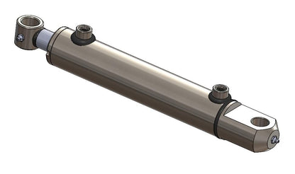 Hydraulics Double Acting Hydraulic Cylinder - Tang Universal Hydraulic Cylinder 1.5" Bore Size (10" Stroke) - size: 10" Stroke