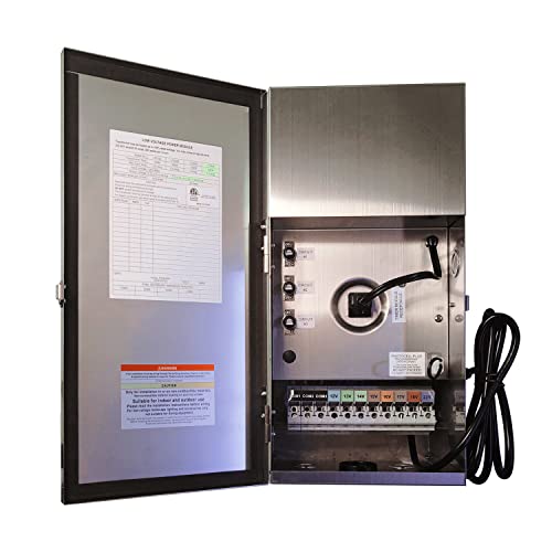 COLOER 900W Multi-Tap Low Voltage Landscape Transformer Only - size: 900W