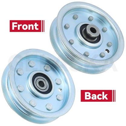 GELASKA 756-0627D 756-0627B Idler Pulley for Cub Cadet LT1045 LT1046 LT1500 - color: A10 1x756-0627