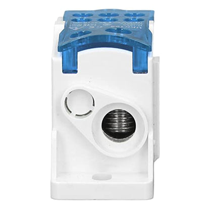 BORDSTRACT 690V 125A Blue DIN Rail Distribution Box - color: Blue, size: 125A