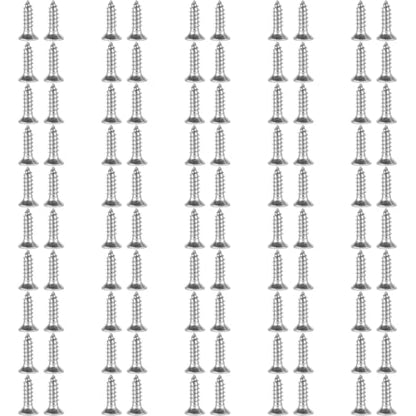 XunLiu M1X4mm 304 Stainless Steel Self-Tapping Screws 100 Pack - size: M1X4mm