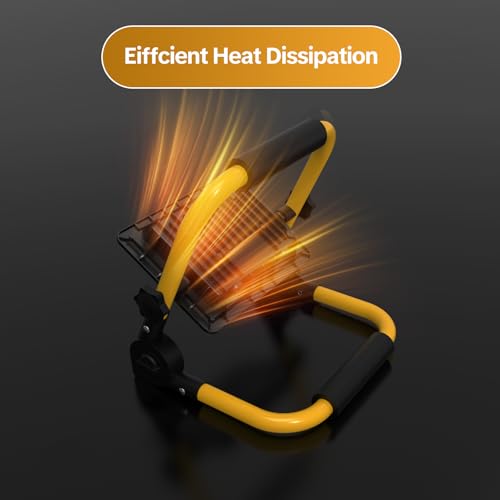 AIKVSXER Portable LED Work Light, 30W 3600LM Job Site Lights, 1 Pack