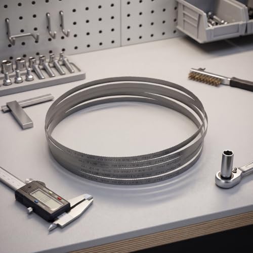 5 Pack Bi-Metal Portable Band Saw Blades, 35-3/8'', 8/12 TPI - size: 35-3/8'', style: 8/12 TPI