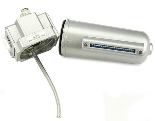 3/4 LUBRICATOR air in line OILER compressed air compressor air tools LUBRICATE AIR TOOLS by THB - style: 3/4" NPT, 5oz