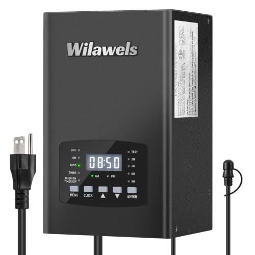 300W Low Voltage Landscape Transformer, Weatherproof, ETL Listed