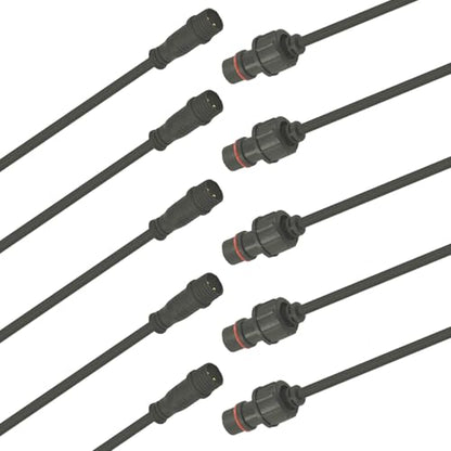 20AWG 2Pin Waterproof Connector,2 Wire Electrical Connectors - size: 20AWG 2Pin Waterproof Connector