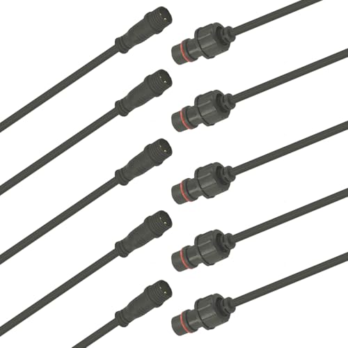 20AWG 2Pin Waterproof Connector,2 Wire Electrical Connectors - size: 20AWG 2Pin Waterproof Connector