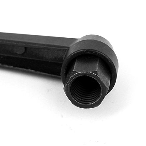 uxcell M12 Female Thread 95mm Long Lever Lathe Adjustable Clamping Handle