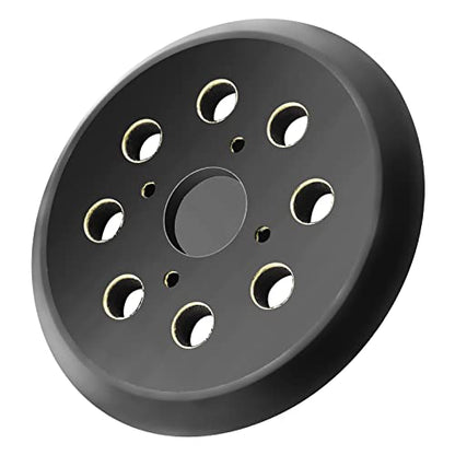 5 Inch 8 Hole Hook and Loop Sander Replacement Backing Pad