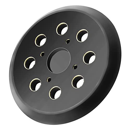 5 Inch 8 Hole Hook and Loop Sander Replacement Backing Pad