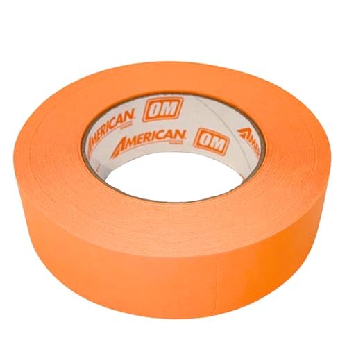 American OrangeMask High Temp Orange Masking Tape - 1 Roll (1-1/2" x 60 yds) - size: 1-1/2" x 60 yds