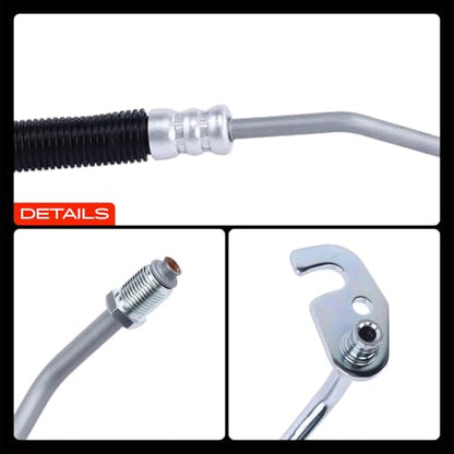 A-Premium Power Steering Pressure Hose Assembly Compatible with Hummer