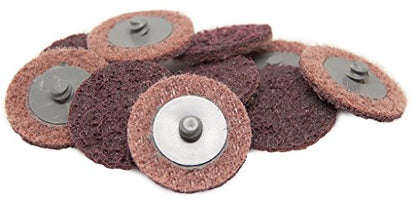 Benchmark Abrasives 2 Inch Sanding Discs Quick Change Nylon Surface Conditioning Discs, Drill & Die Grinder Sanding Disc Rust Remover for Metal Paint Stripper & Removal, Polishing - (25 Pack)(Medium) - style: Medium