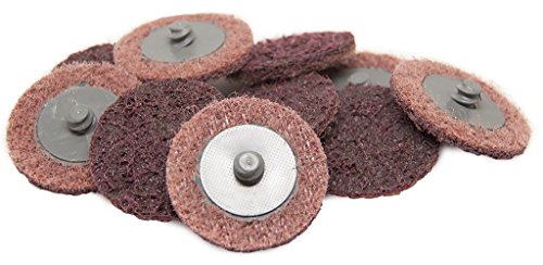 Benchmark Abrasives 2 Inch Sanding Discs Quick Change Nylon Surface Conditioning Discs, Drill & Die Grinder Sanding Disc Rust Remover for Metal Paint Stripper & Removal, Polishing - (25 Pack)(Medium) - style: Medium
