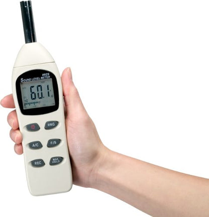 Extech 407730 Digital Sound Level Meter, 40 to 130dB, A/C Weighting - style: Digital Sound Level Meter