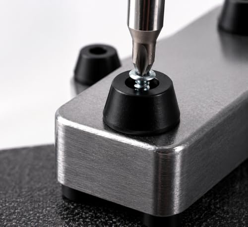 1-1/4" Diameter x 1/2" Tall Rubber Feet for Speakers, Amplifiers, Audio Equipment, Benchtop Electronics & Equipment, Vibration Isolation, 12 Pack