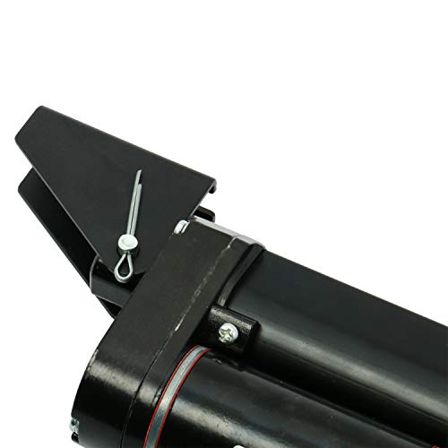Homend 2Pcs Black Heavy Duty Steel Mounting Brackets for Linear Actuator 1Pair