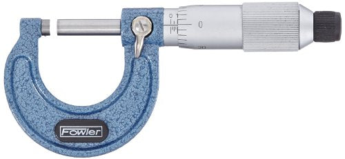 Fowler 52-253-001-1, Premium Outside Inch Micrometer with 0-1" Measuring Range - size: 0-1"