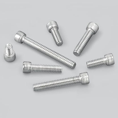 15 PCS 3/8-16 x 1-1/4" Hex Socket Head Cap Screws Bolts, Allen Socket Drive, Bright Finish, 304 Stainless Steel 3/8 inch Allen Bolt, Fully Machine Thread - color: Silver, size: 3/8-16 x 1-1/4"