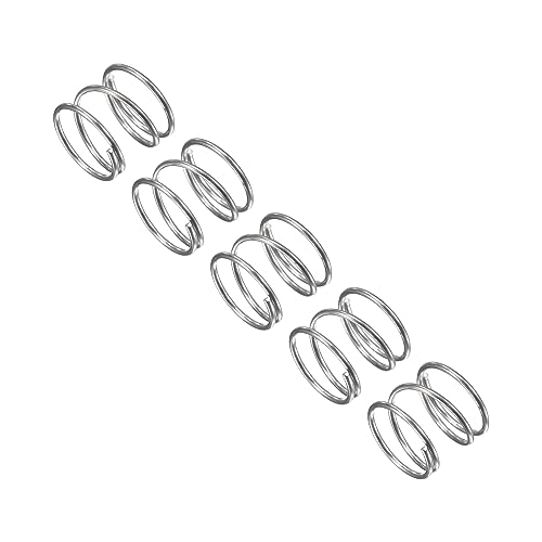 uxcell 5Pcs Compression Spring 304 Stainless Steel 11mmOD,0.8mmWD,10mmFL - size: 0.8mmx11mmx10mm