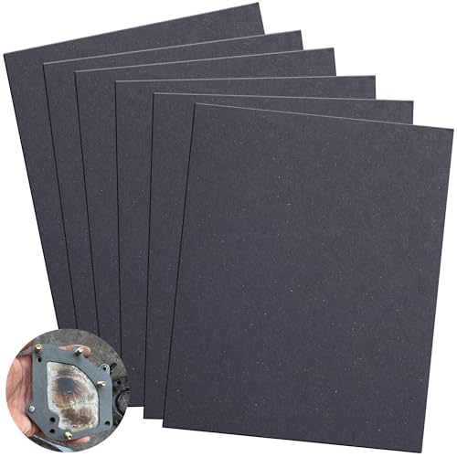 6 Pcs Non Asbestos Gaskets Materials, High Temperature Gasket Material
