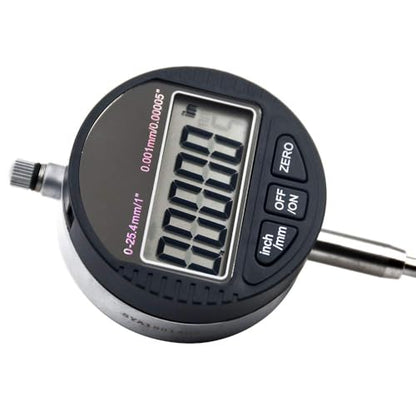 Electronic Digital Indicator 0-1 Inch/25.4mm 0.00005 Inch/0.001mm - style: 0-1 Inch/25.4 mm 0.001mm
