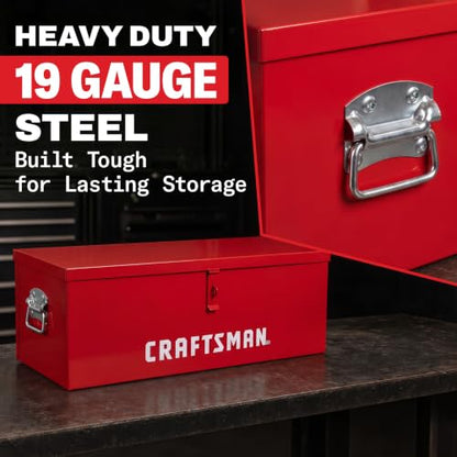 30" Craftsman Utility Box in Red - color: Red