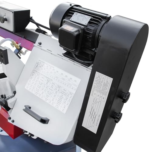 Metal Band Saw, 10 in Round, KAKA INDUSTRIAL BS-1018R - style: 10 Inch Swivel Head Mitering Horizontal Bandsaw
