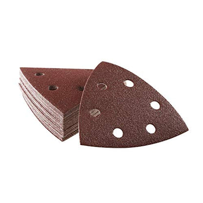 BOSCH SDTR122C 25 Pc. 3-3/4 in. 120 Grit Detail Sanding Sheets for Wood - size: 25 Pack, style: 120 Grit