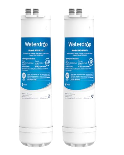 Waterdrop RC EZ 1 Water Filter Replacement for Culligan® RC-EZ-1, 2 Pack