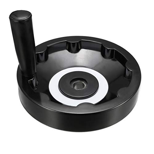 uxcell Hand Wheel 160mm Diameter 16mm Hole Diameter,for Milling Machine