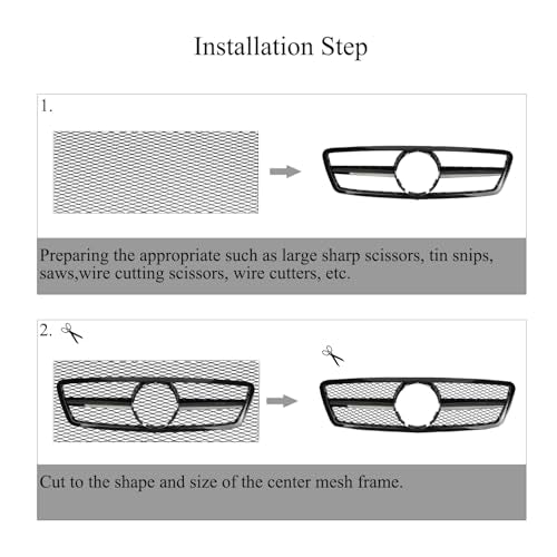 Universal Car Grill Mesh 40" x 13", Black-Painted Aluminum Alloy Automotive Grille Insert, Multifunctional Grille Mesh Roll (black, 6x12mm Rhombic Hole)