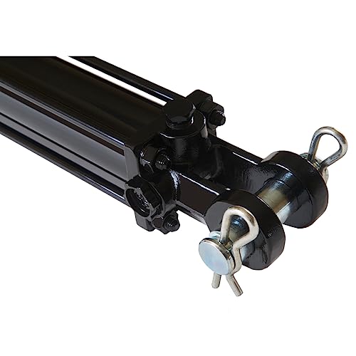 Double Acting Hydraulic Cylinder - AG Tie-Rod Hydraulic Cylinder 2500 PSI Agriculture Standard 2.5" bore 36" Stroke (2.5x36) - size: 36" Stroke, style: 2.5" Bore