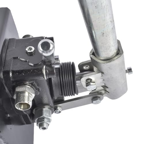 Double Acting Hydraulic Hand Pump with 5 Quart Tank, 1.5 CID, 3600 PSI - size: 5 QTs, 1.5CID
