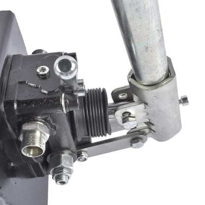 Double Acting Hydraulic Hand Pump with 5 Quart Tank, 1.5 CID, 3600 PSI - size: 5 QTs, 1.5CID