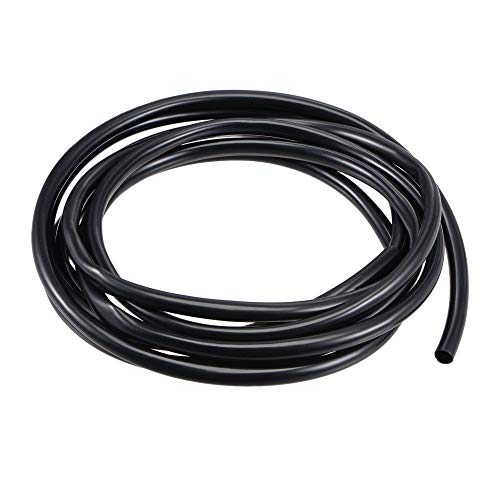 uxcell Black PVC Tube Wire Harness Tubing, 1/4-inch(6mm) ID 10ft Sleeve for Wire Sheathing Wire Protection - color: Black, size: 6mm