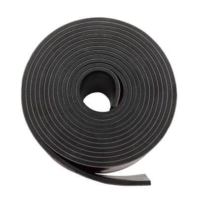 DEVNOL Self-Adhesive Neoprene Rubber Strips 1/8" Thick x 3” Wide x 12' Long, Sealing, Cushioning, Weather Stripping, Gaskets, and DIY Projects, Weatherproof - color: red adhesive backing, size: 1/8" x 3" x 12'