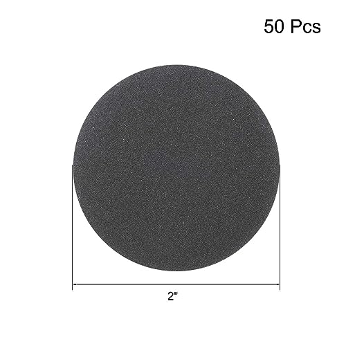 2-Inch Wet or Dry Sandpaper Sanding Paper disc Sanding Discs 400 Grit 50 Pcs - size: 50Pcs 2-inch 400 Grit