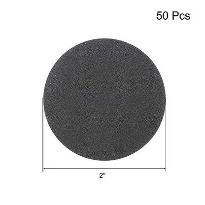 2-Inch Wet or Dry Sandpaper Sanding Paper disc Sanding Discs 400 Grit 50 Pcs - size: 50Pcs 2-inch 400 Grit